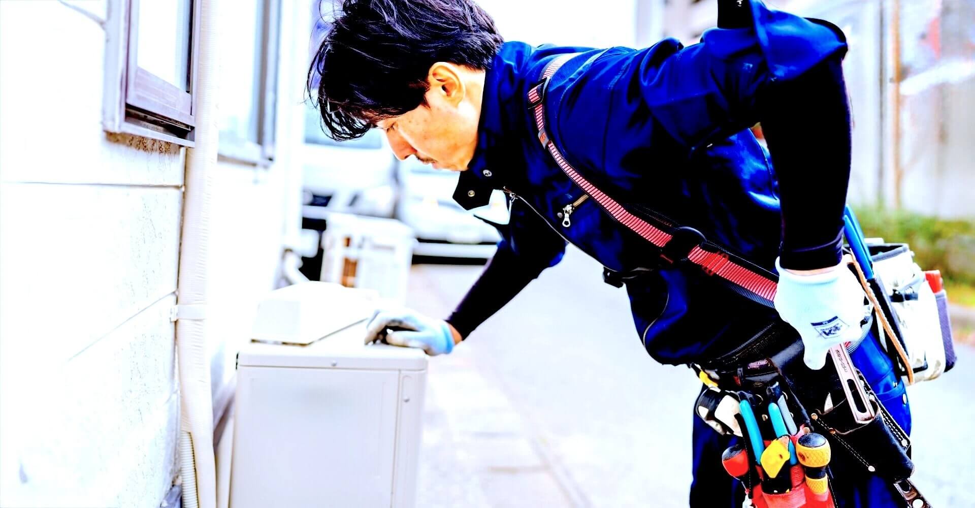 設備作業中の様子 | 有限会社シナ設備工業